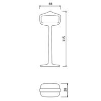 Bobo bedroom coat stand - sage green 7